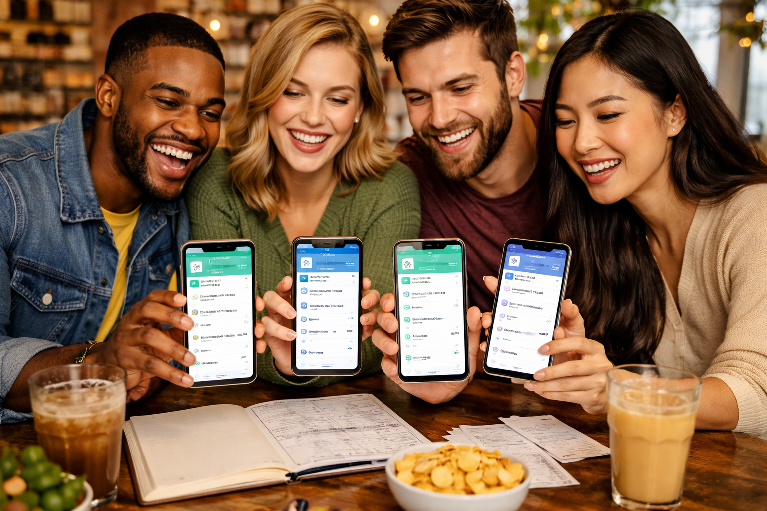 Comparing expense splitting apps on mobile devices